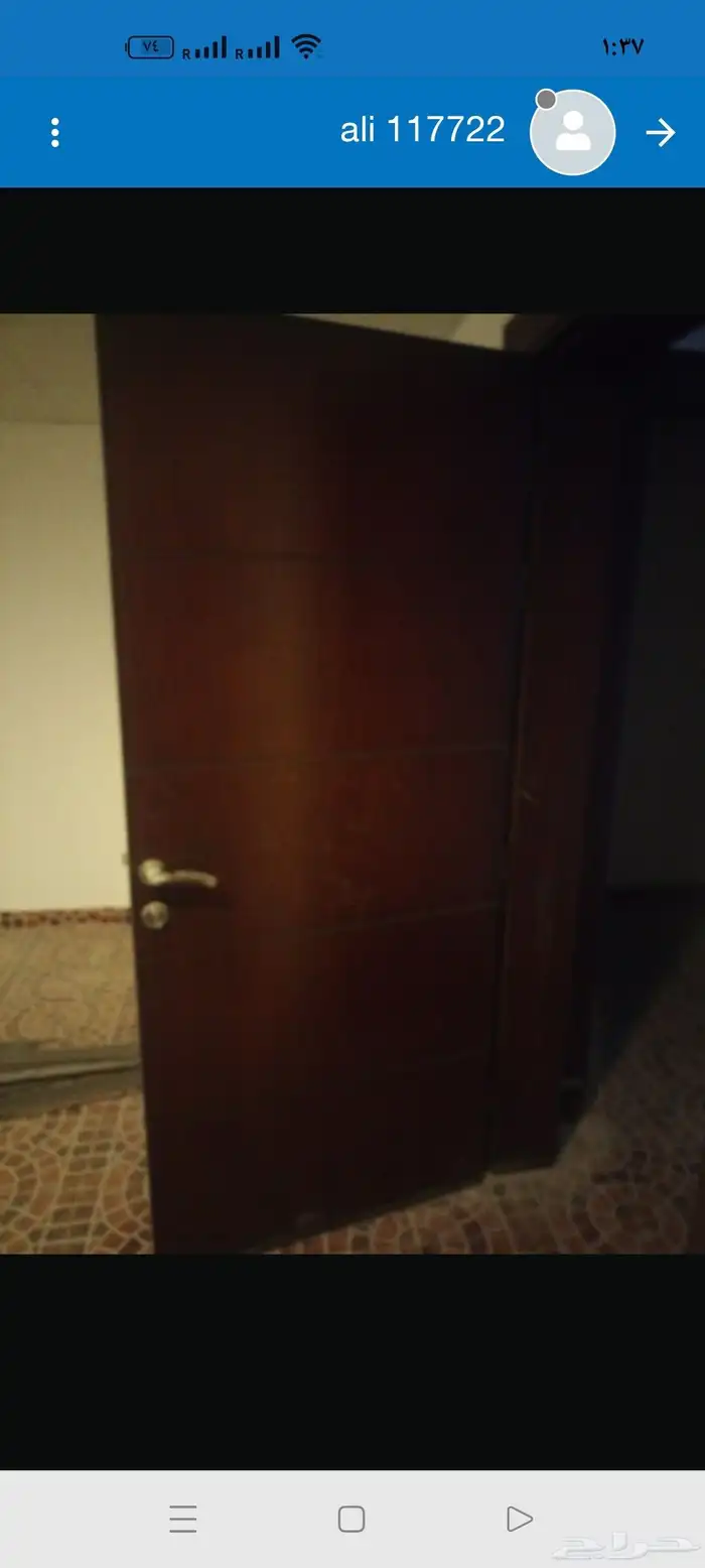 ابواب 15باب مقاس90و70سم مع الحلق والمفصلات والكالون 1