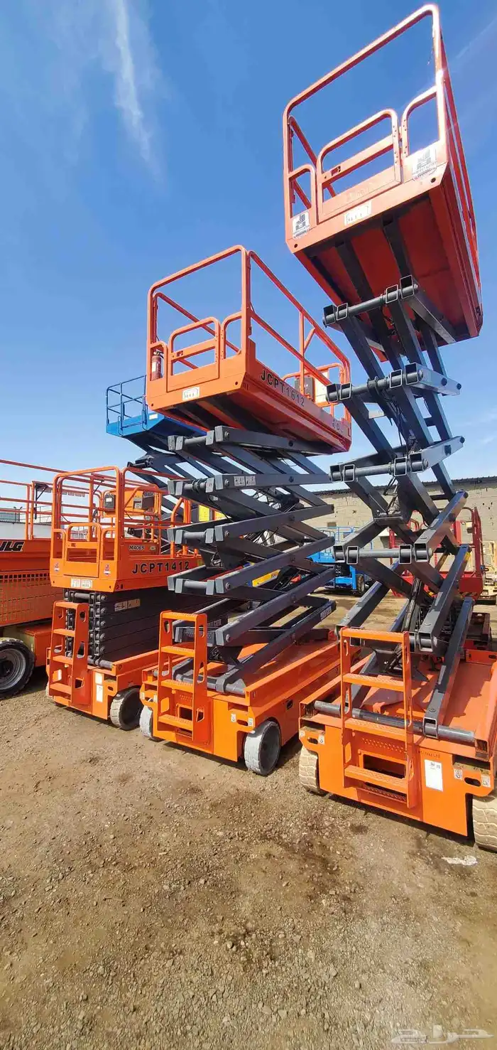 سيزر لفت ومان لفت ورافعات شوكيه وكرينات بجميع انواعها 3