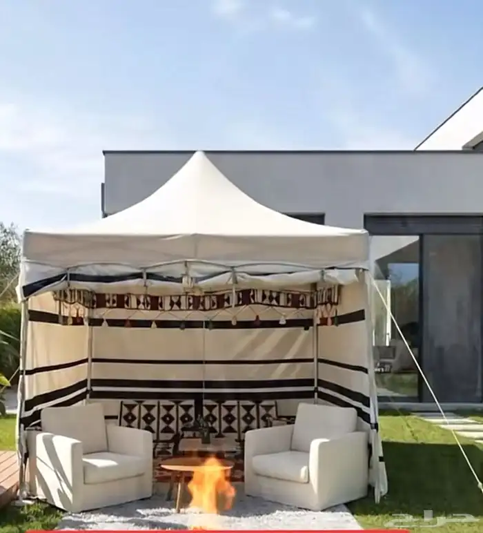 بيوت شعر خيام سواتر عزبه لوازم رحلات حداد تفصيل اشرعه مكه 0