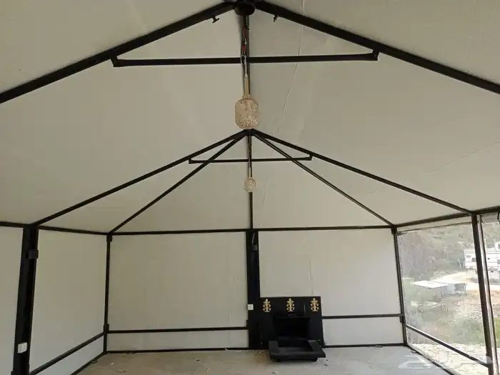 بيت شعر هيكل حديد 3