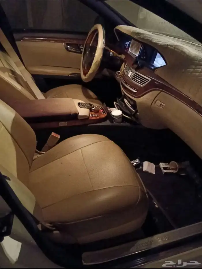 مرسيدس S350 موديل 2007 نظيف مكينه قير شاصي على الشرط 4