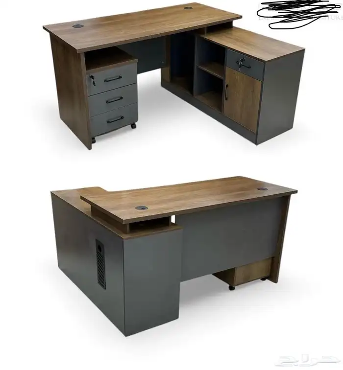 مكاتب طقم مكتب دولاب خشب دولاب حديدة كراسي كراسي شابك 19