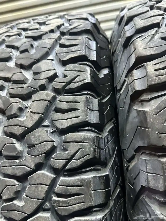 جنوط ميثود فيراني 6 مسمار مع كفرات نص حجري بي اف مقاس 17 10