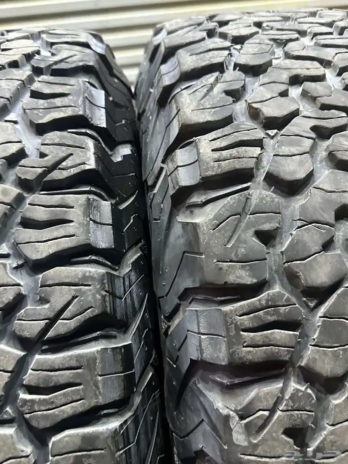 جنوط ميثود فيراني 6 مسمار مع كفرات نص حجري بي اف مقاس 17 8