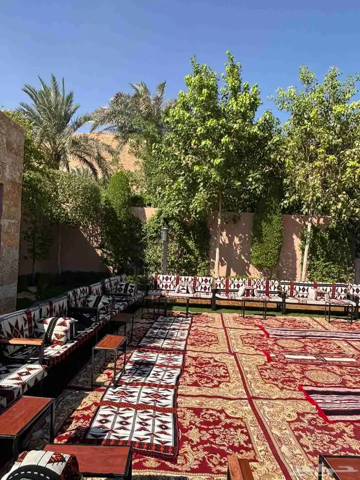 تأجير جلسات شعبيه كراسي ريفي طاولات خيام كنب قهوجين صبابين 4