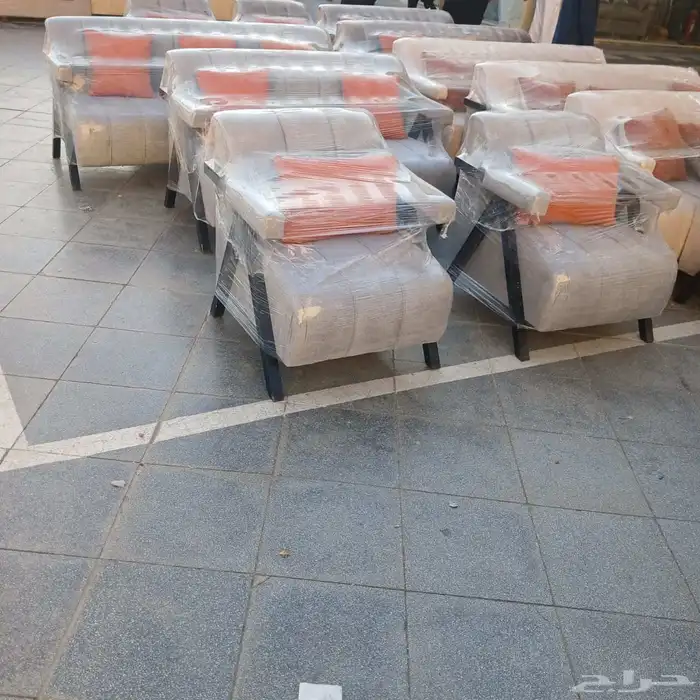 كنب جديد جاهز حرف ال و7نفر 32