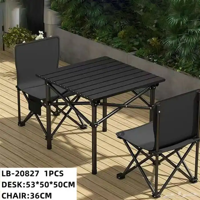 طقم طاولة مع 2 كراسي 4