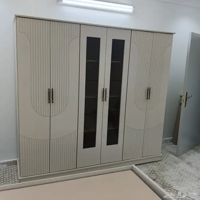 اثاث غرف نوم جديد وطني ست قطع 5