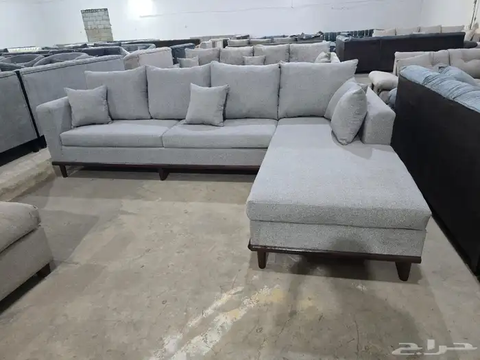 كنب جديد جاهز حرف ال و7نفر 1