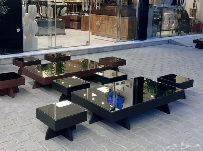 يوجدلدينا لدينا تفصيل طاولات ويوجد جاهز وطاولات طعام جاهزة 10