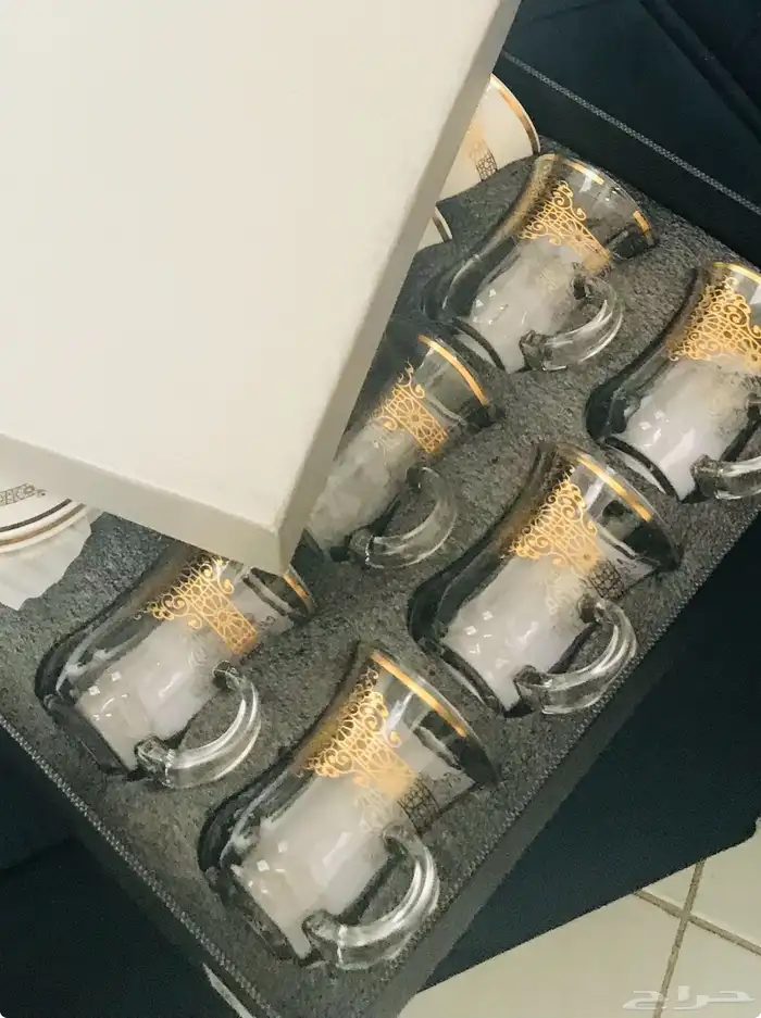 طقم فنجان قهوة وشاي 0