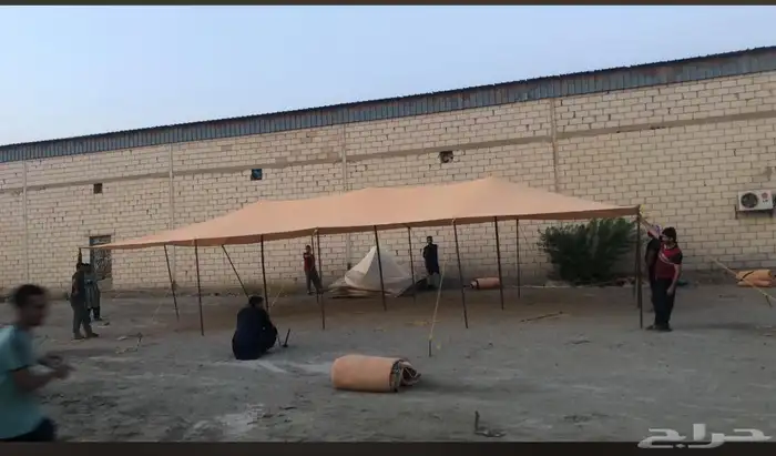 بيوت شعر خيام سواتر عزبه لوازم رحلات حداد تفصيل اشرعه مكه 12