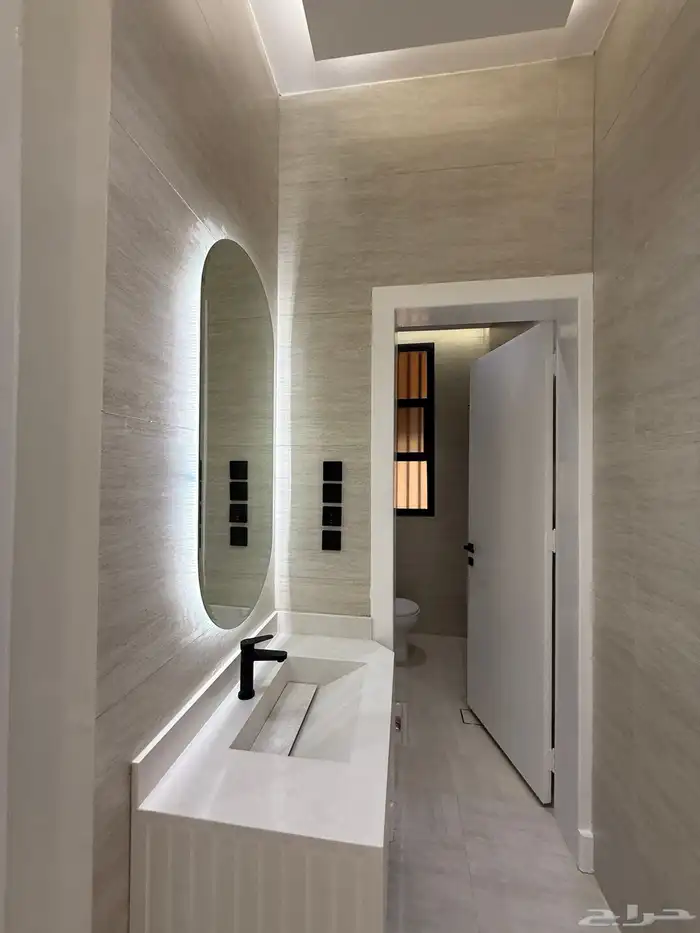 للبيع شقه أرضيه وروف علوي بحي النسيم ب أسعار صيدة 11