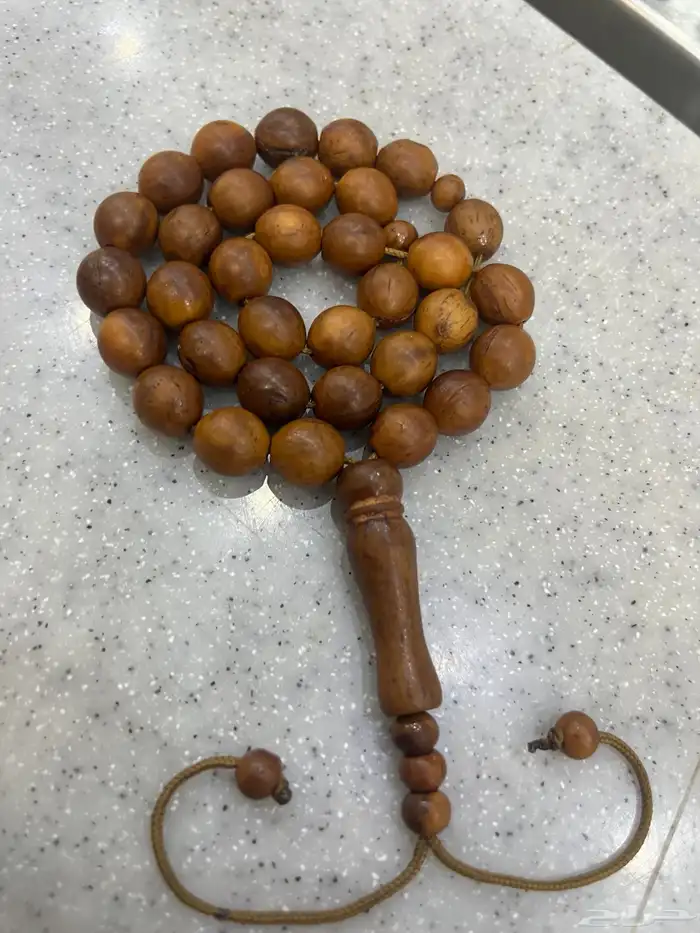 مسباح خشب الكوك جميل و يحفض الريحه 33 خرزه 2