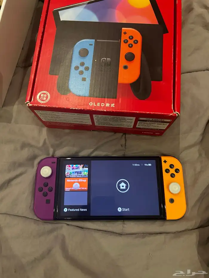 نينتندو سويتش بكامل الملحقات 3