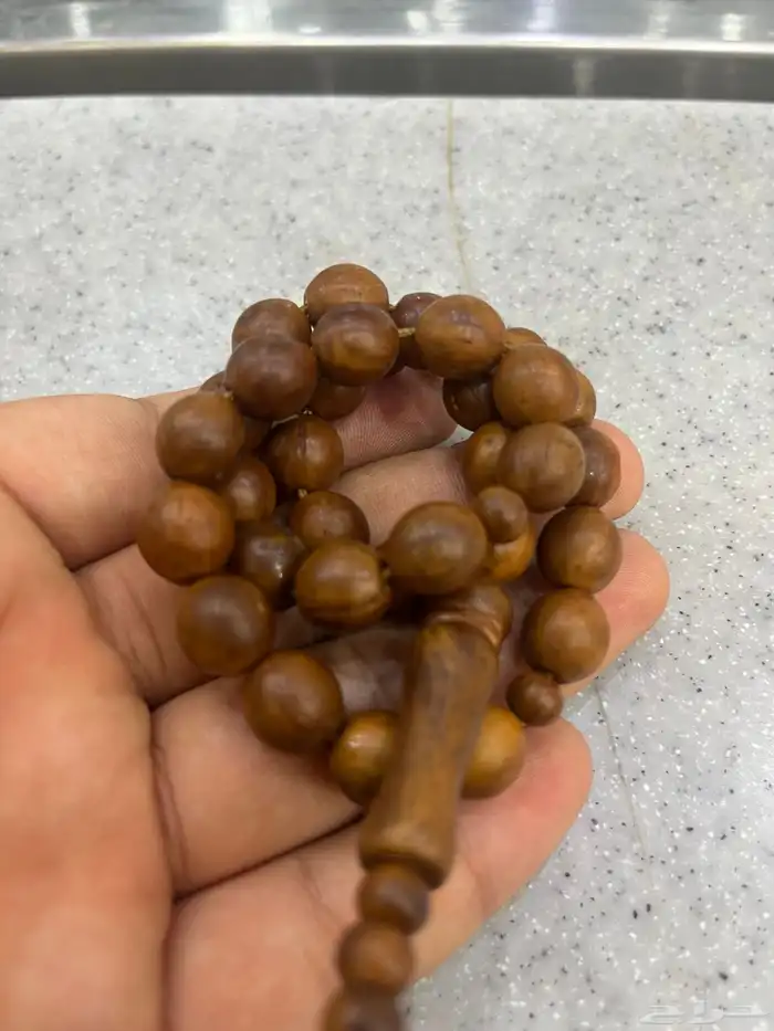 مسباح خشب الكوك جميل و يحفض الريحه 33 خرزه 1