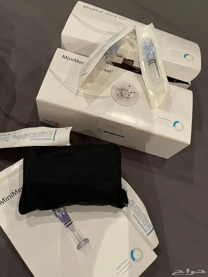 مضخة سكر جديدة لم تستخدم ابدا بس تم فتحها فقط على السوم 0