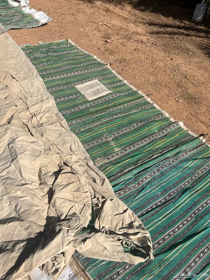 خيام الجزيرة من القاضي مع جلسات وفرشات   مستعملة 5