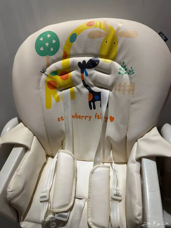 كرسي طعام للاطفال جديد استخدام مره واحده 2