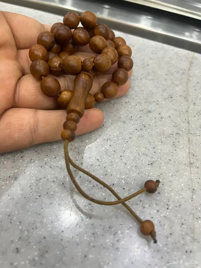 مسباح خشب الكوك جميل و يحفض الريحه 33 خرزه 0