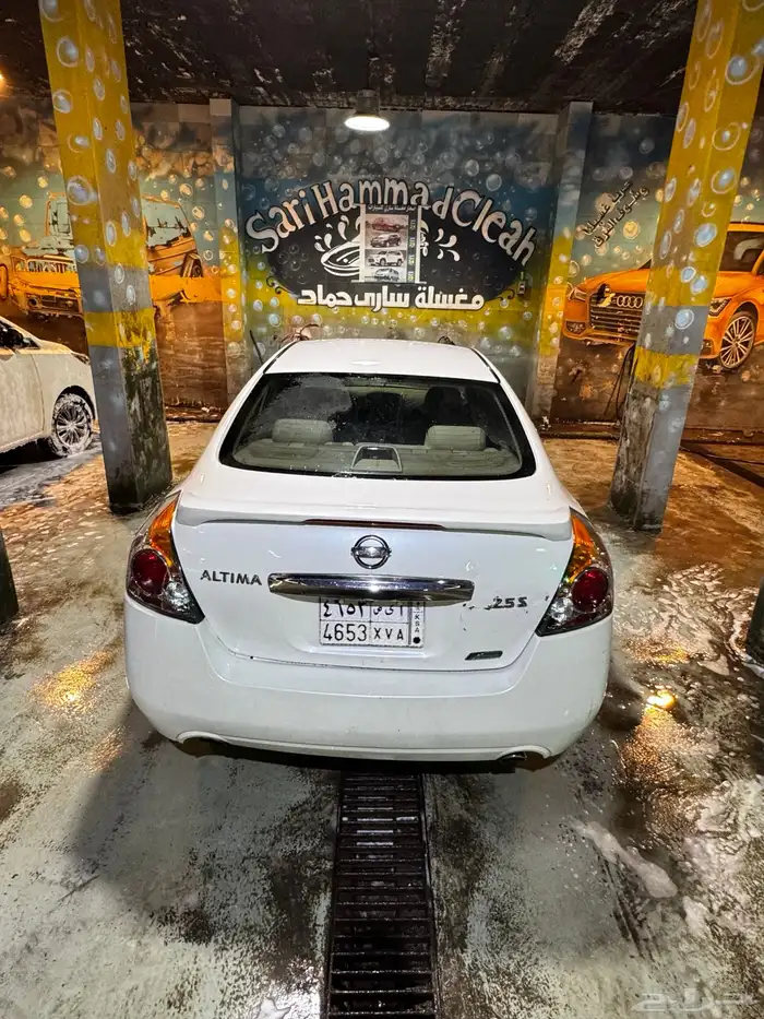 نيسان التيما 2010. سيارة مشروطة مكينه قير عضلات وشاصي 12