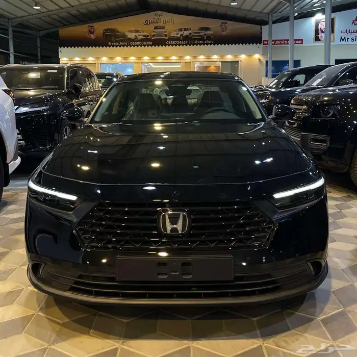 هوندا اكورد نص فل لون اسود 2025 0