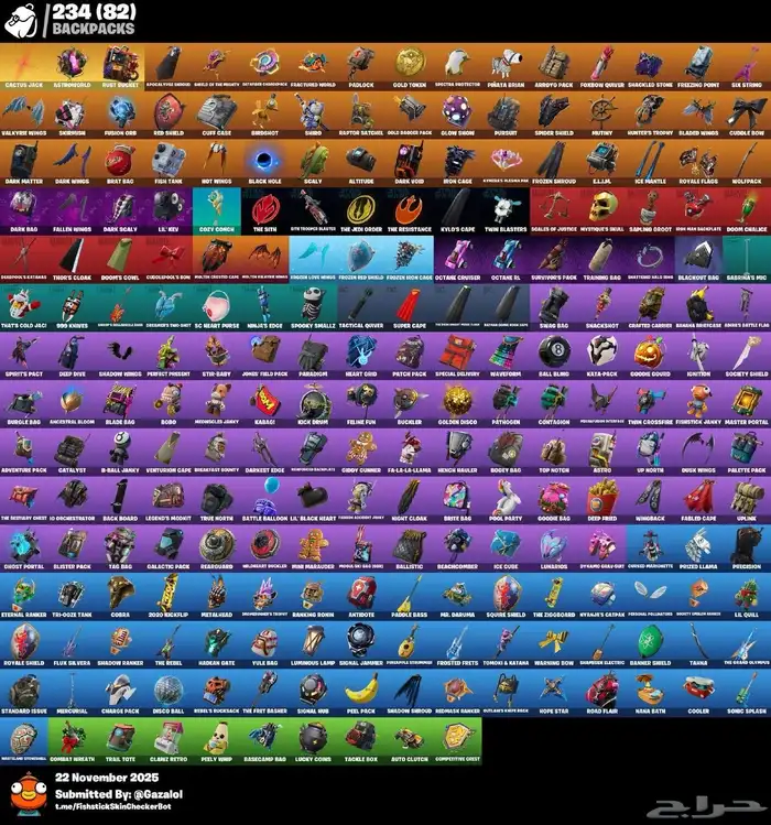 ترافس سكوت حساب فورت نايت فول سكنات ترافس سكوت 5