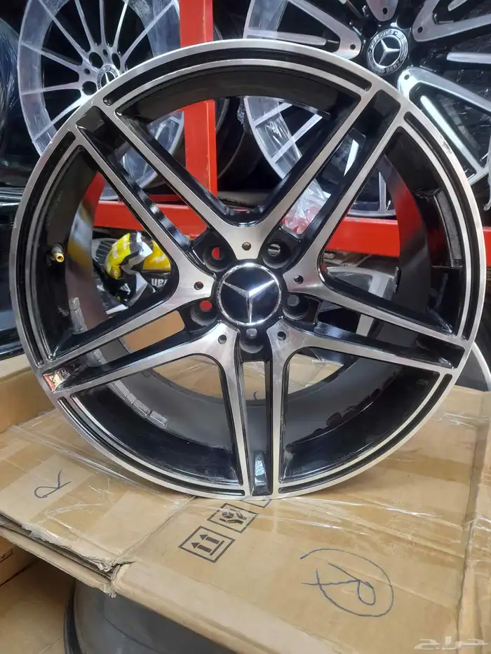 جنوط مرسيدس E class مقاس 18 صيني مستمل نظيف مررره 0