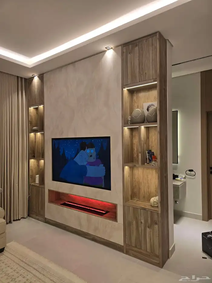 ديكورات داخليه شيبورد بديل الشيبورد خلفيات شاشه مداخل دهان 7