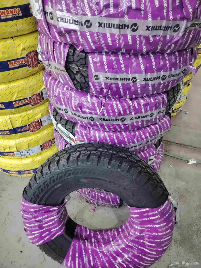 جنوط هلل وكفرات حجري دعسة ابو لبنه لاندكروزر مقاس 16 5