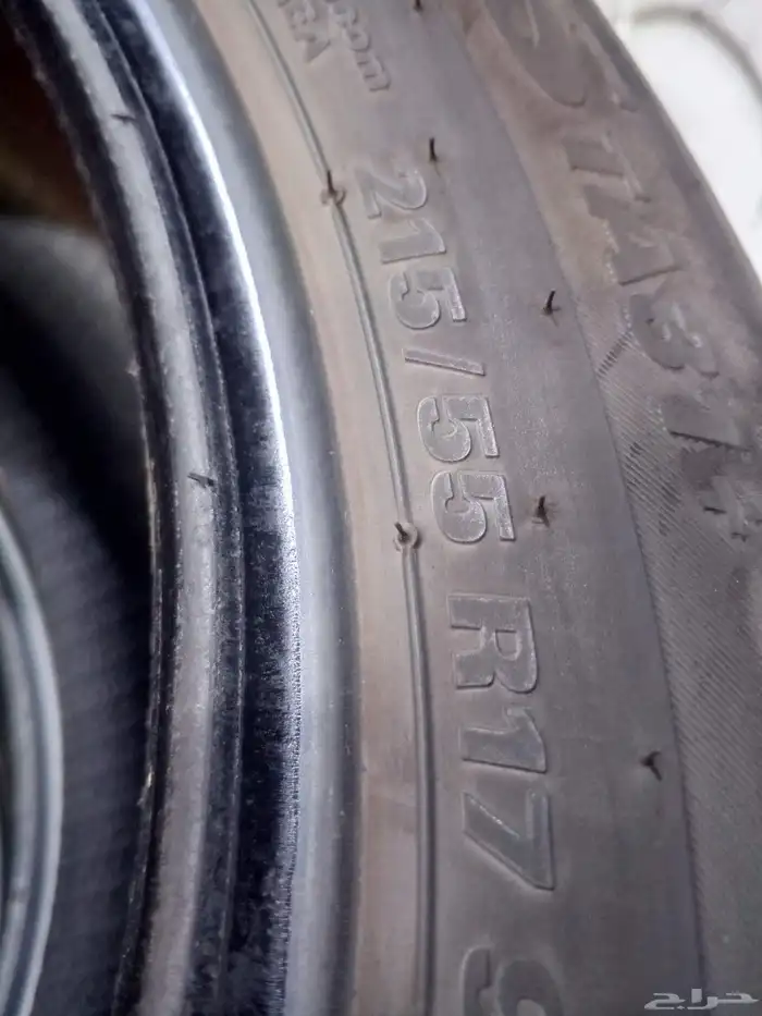 215 55 17 طقم كفرات كومهو اخو الجديد تاريخ 25 2