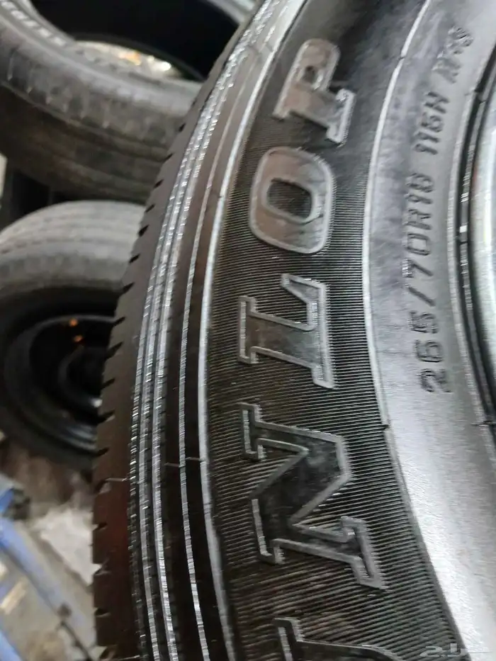 dunlop265 70. 18. .yabani 1