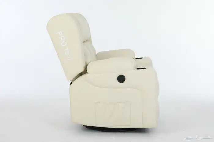 كرسي استرخاء كهربائي هزاز جلد 0