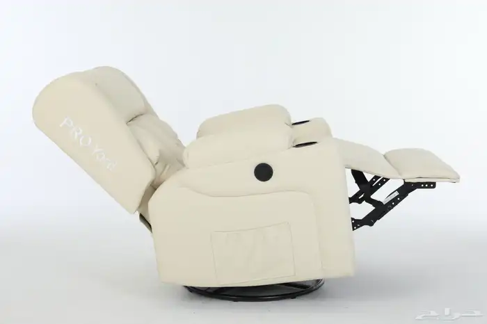 كرسي استرخاء كهربائي هزاز جلد 3