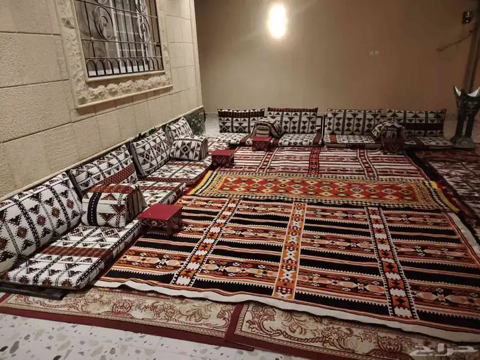 تأجير جلسات شعبيه كراسي ريفي طاولات خيام كنب قهوجين صبابين 6