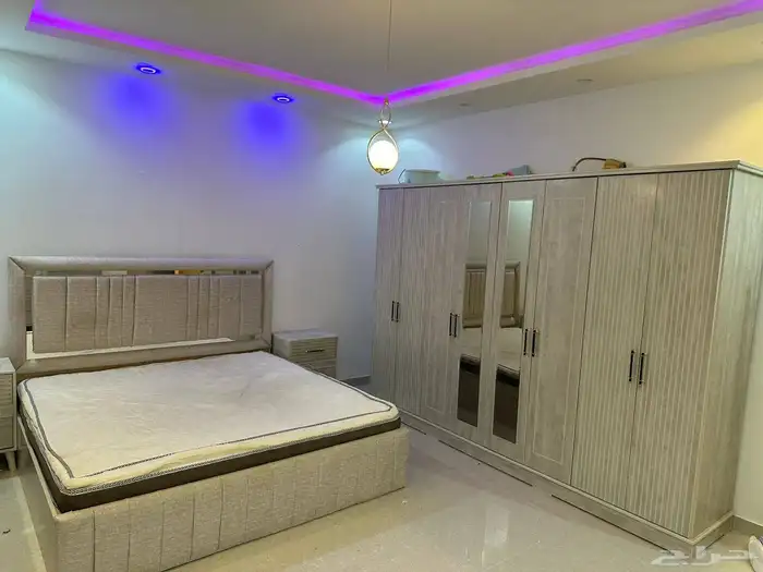غرفه نوم شبه الجديد مع المرتبه شامل التوصيل والتركيب داخل ال 6