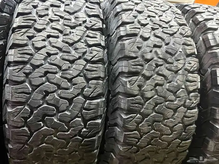 جنوط ميثود فيراني 6 مسمار مع كفرات نص حجري بي اف مقاس 17 6