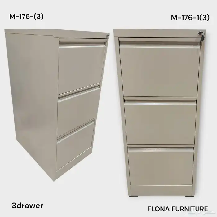 دولاب ملفات حديد و خشب جديد كرتون 15