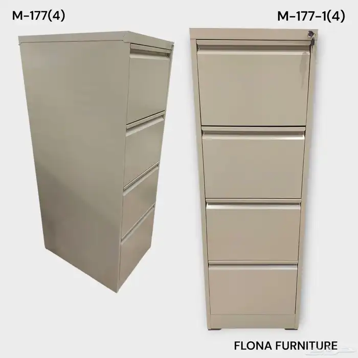 دولاب ملفات حديد و خشب جديد كرتون 14