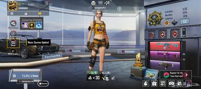 pubg old account 84 level 16