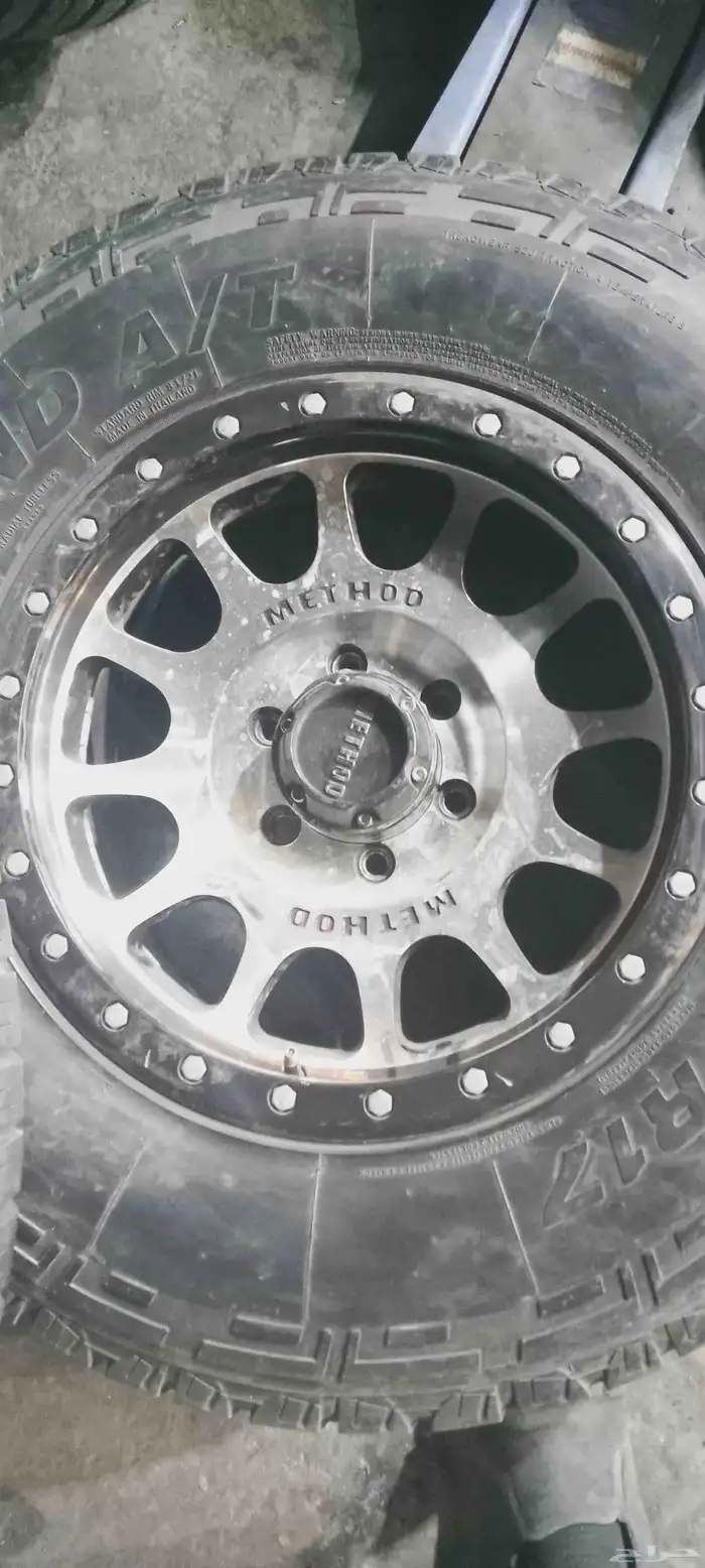 جنوط ميثود مع كفرات ربع حجري دعسة كوبر تاريخ 24 1