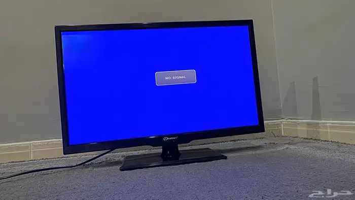 تلفزيون DANSAT التلفزون فخم وشغال ونحيف ومعه ريموته 1