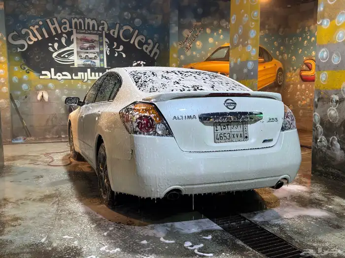 نيسان التيما 2010. سيارة مشروطة مكينه قير عضلات وشاصي 19