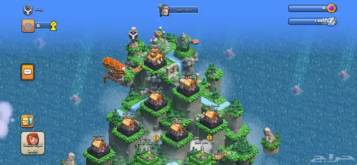 كلان في لعبة كلاش اف كلانس لفل 9 للبيع 1