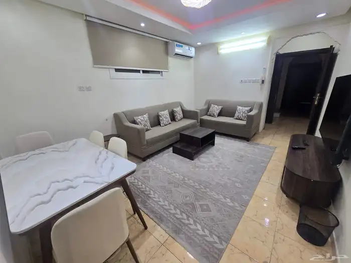 شقة مفروشة ثلاث غرف حي السعادة 2