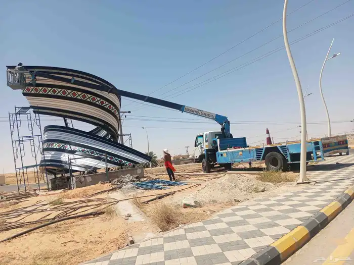 كرينات سطحات رافعات شوكية للايجار القصيم 3