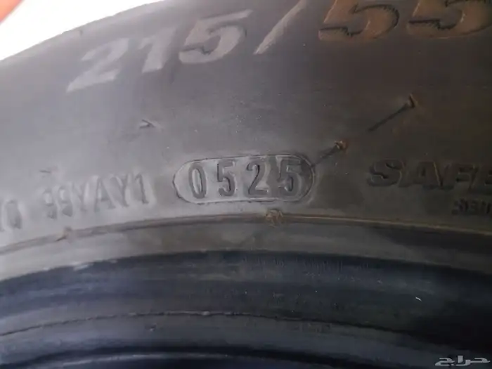 215 55 17 طقم كفرات كومهو اخو الجديد تاريخ 25 1