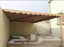 بيوت شعر خيام سواتر عزبه لوازم رحلات حداد تفصيل اشرعه مكه 48