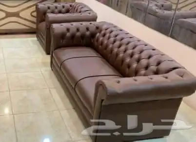 جديد كنب جلد مكتبي امريكي كل الوان متوفر 2