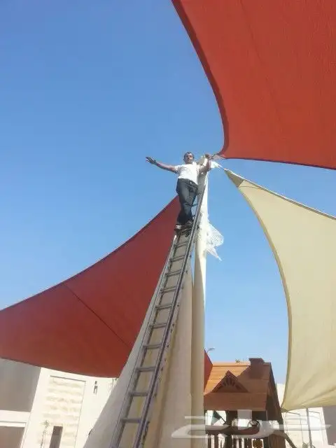 بيوت شعر خيام سواتر عزبه لوازم رحلات حداد تفصيل اشرعه مكه 99